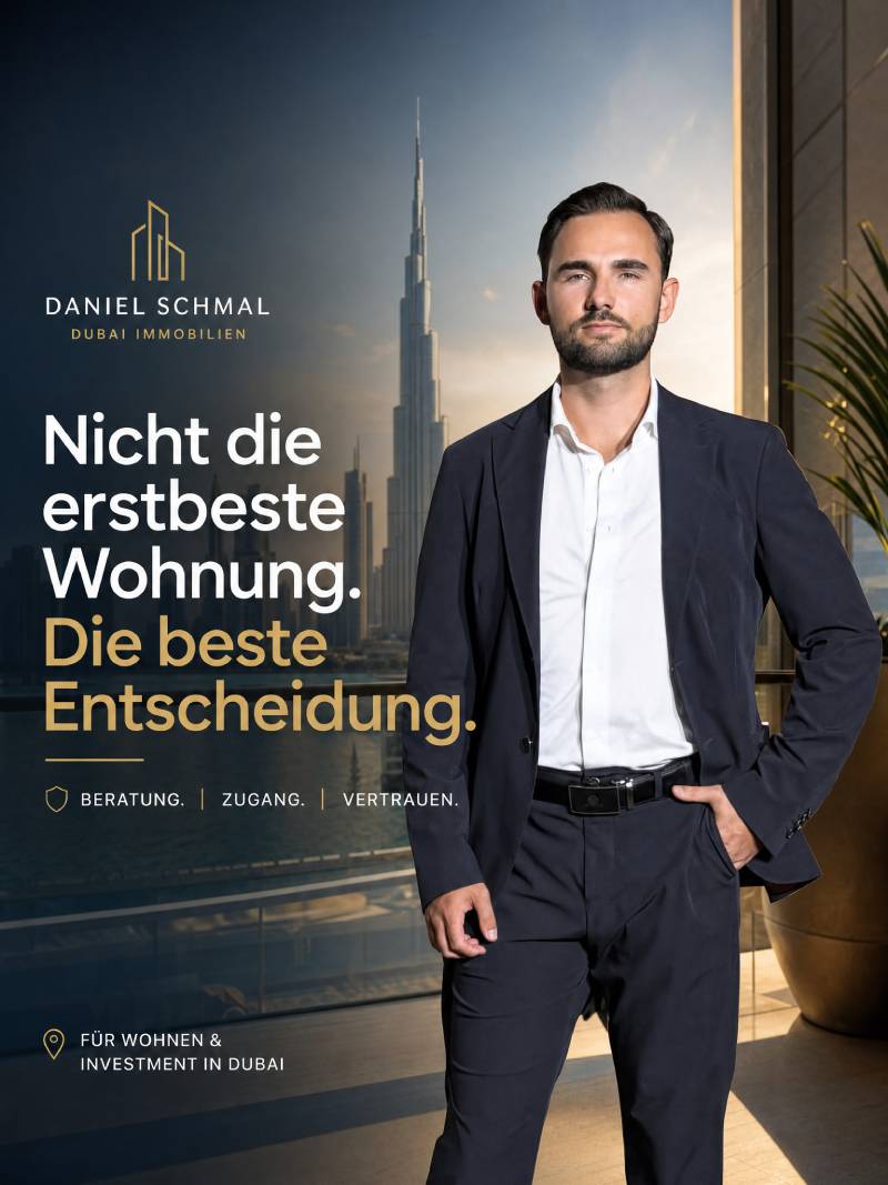 Daniel Schmal, Immobilienberater für die VAE